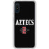 San Diego State University Aztecs Black Galaxy A10e Clear Case