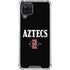 San Diego State University Aztecs Black Galaxy A12 Clear Case