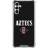San Diego State University Aztecs Black Galaxy A13 5G Clear Case