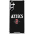 San Diego State University Aztecs Black Galaxy A14 5G Clear Case
