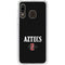 San Diego State University Aztecs Black Galaxy A20 Clear Case