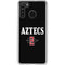 San Diego State University Aztecs Black Galaxy A21 Clear Case