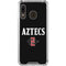 San Diego State University Aztecs Black Galaxy A30 Clear Case