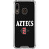 San Diego State University Aztecs Black Galaxy A30 Clear Case