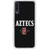 San Diego State University Aztecs Black Galaxy A50 Clear Case