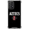San Diego State University Aztecs Black Galaxy A52 5G Clear Case