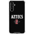 San Diego State University Aztecs Black Galaxy A54 5G Clear Case