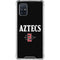San Diego State University Aztecs Black Galaxy A71 5G Clear Case