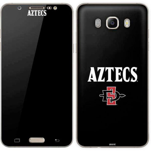 San Diego State University Aztecs Black Galaxy J7 Skin