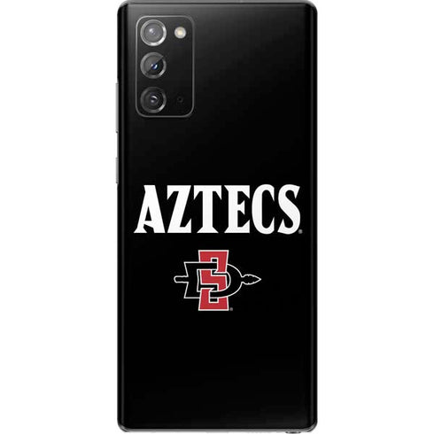 San Diego State University Aztecs Black Galaxy Note20 5G Skin