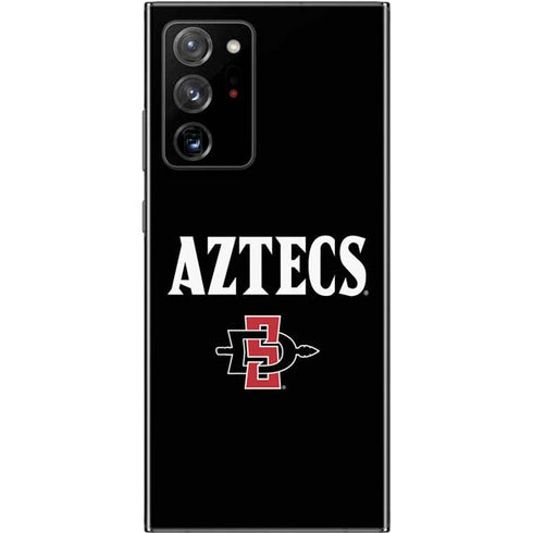 San Diego State University Aztecs Black Galaxy Note20 Ultra 5G Skin