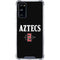 San Diego State University Aztecs Black Galaxy S20 FE Clear Case