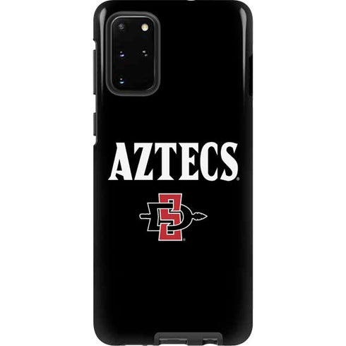San Diego State University Aztecs Black Galaxy S20 Plus Pro Case