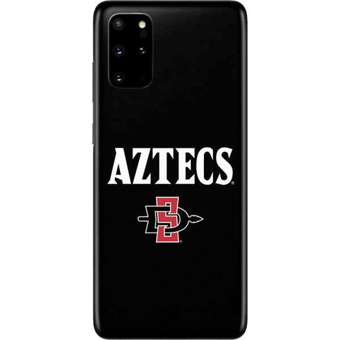 San Diego State University Aztecs Black Galaxy S20 Plus Skin