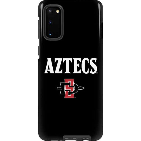San Diego State University Aztecs Black Galaxy S20 Pro Case