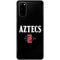San Diego State University Aztecs Black Galaxy S20 Skin