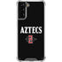 San Diego State University Aztecs Black Galaxy S21 Plus 5G Clear Case