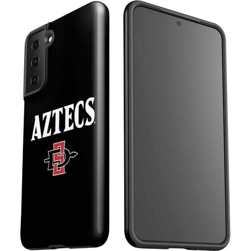 San Diego State University Aztecs Black Galaxy S21 Plus 5G Pro Case