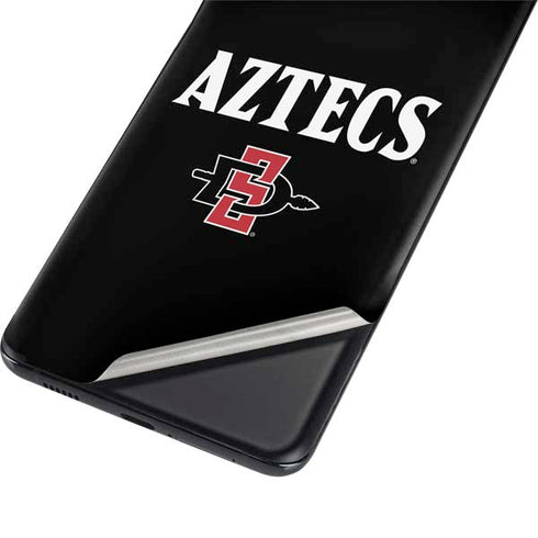 San Diego State University Aztecs Black Galaxy S21 Plus 5G Skin