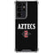 San Diego State University Aztecs Black Galaxy S21 Ultra 5G Clear Case