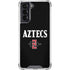 San Diego State University Aztecs Black Galaxy S22 Clear Case