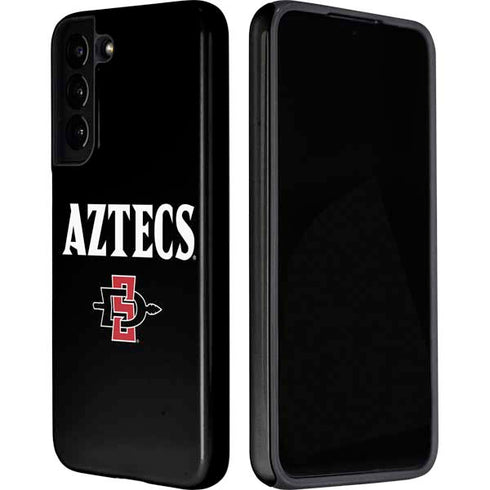 San Diego State University Aztecs Black Galaxy S22 Pro Case
