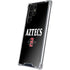 San Diego State University Aztecs Black Galaxy S22 Ultra Clear Case