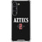 San Diego State University Aztecs Black Galaxy S23 Clear Case