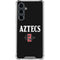 San Diego State University Aztecs Black Galaxy S23 FE Clear Case