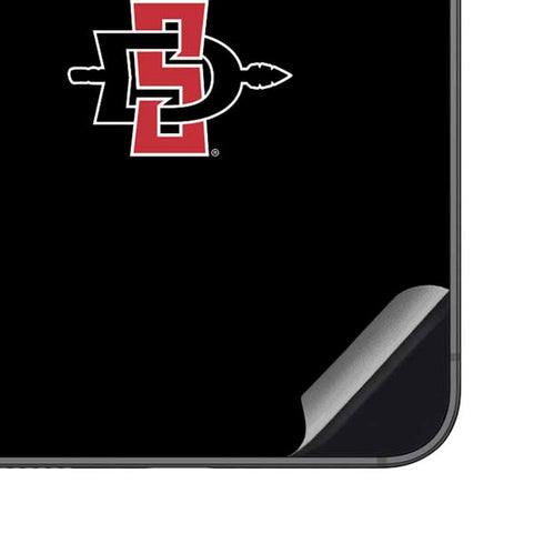 San Diego State University Aztecs Black Galaxy S23 FE Skin