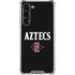 San Diego State University Aztecs Black Galaxy S23 Plus Clear Case