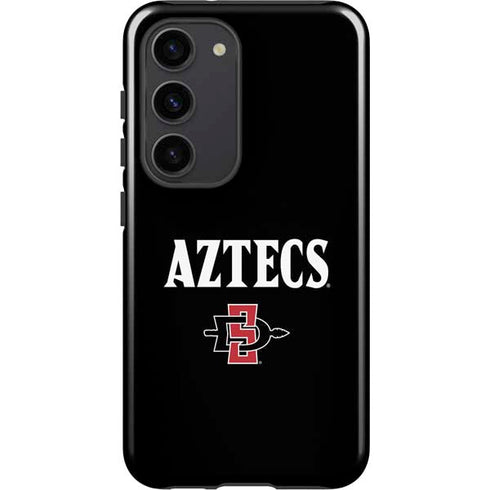 San Diego State University Aztecs Black Galaxy S23 Pro Case