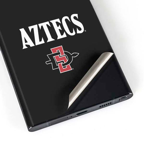 San Diego State University Aztecs Black Galaxy S23 Ultra Skin