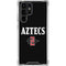 San Diego State University Aztecs Black Galaxy S24 Ultra Clear Case