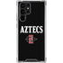 San Diego State University Aztecs Black Galaxy S24 Ultra Clear Case
