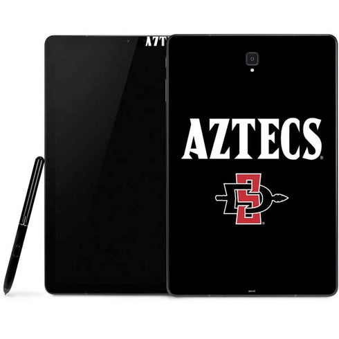 San Diego State University Aztecs Black Samsung Galaxy Tab Skin