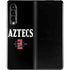 San Diego State University Aztecs Black Galaxy Z Fold3 5G Skin