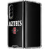 San Diego State University Aztecs Black Galaxy Z Fold4 5G Clear Case