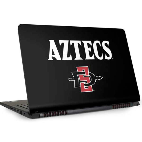 San Diego State University Aztecs Black Dell Inspiron Skin