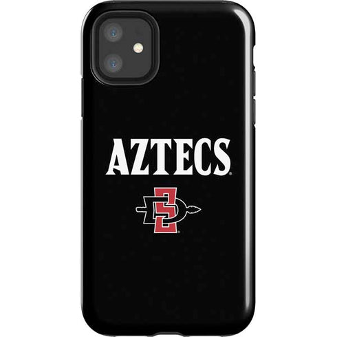 San Diego State University Aztecs Black iPhone 11 Impact Case