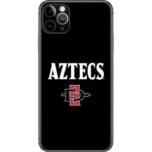San Diego State University Aztecs Black iPhone 11 Pro Max Skin