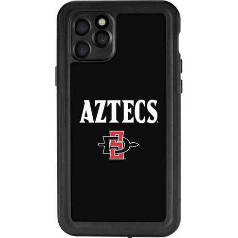 San Diego State University Aztecs Black iPhone 11 Pro Waterproof Case