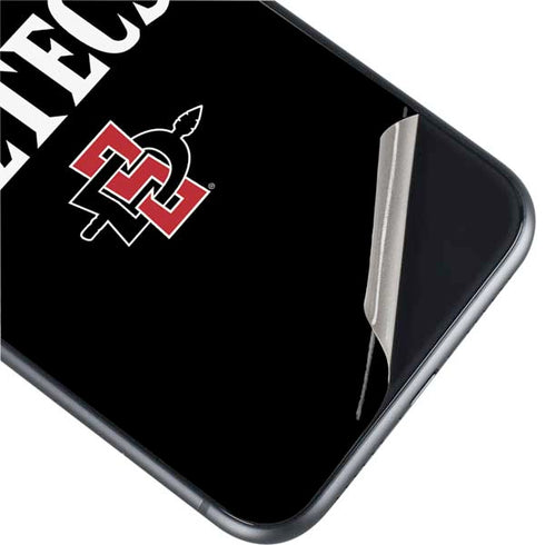 San Diego State University Aztecs Black iPhone 11 Skin