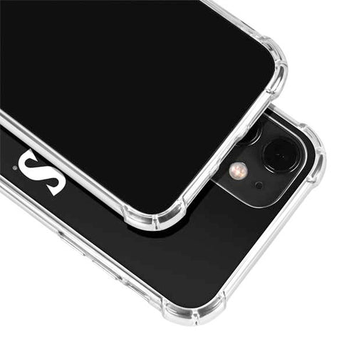 San Diego State University Aztecs Black iPhone 12 Clear Case