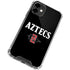 San Diego State University Aztecs Black iPhone 12 Clear Case