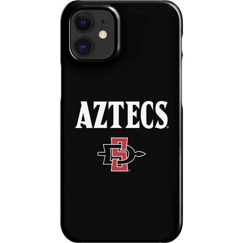 San Diego State University Aztecs Black iPhone 12 Mini Lite Case