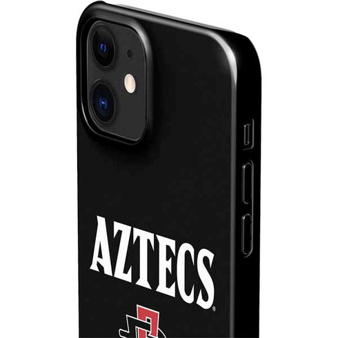 San Diego State University Aztecs Black iPhone 12 Mini Lite Case