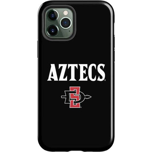San Diego State University Aztecs Black iPhone 12 Pro Impact Case
