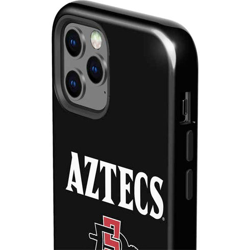 San Diego State University Aztecs Black iPhone 12 Pro Impact Case