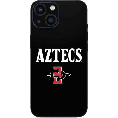 San Diego State University Aztecs Black iPhone 13 Mini Skin